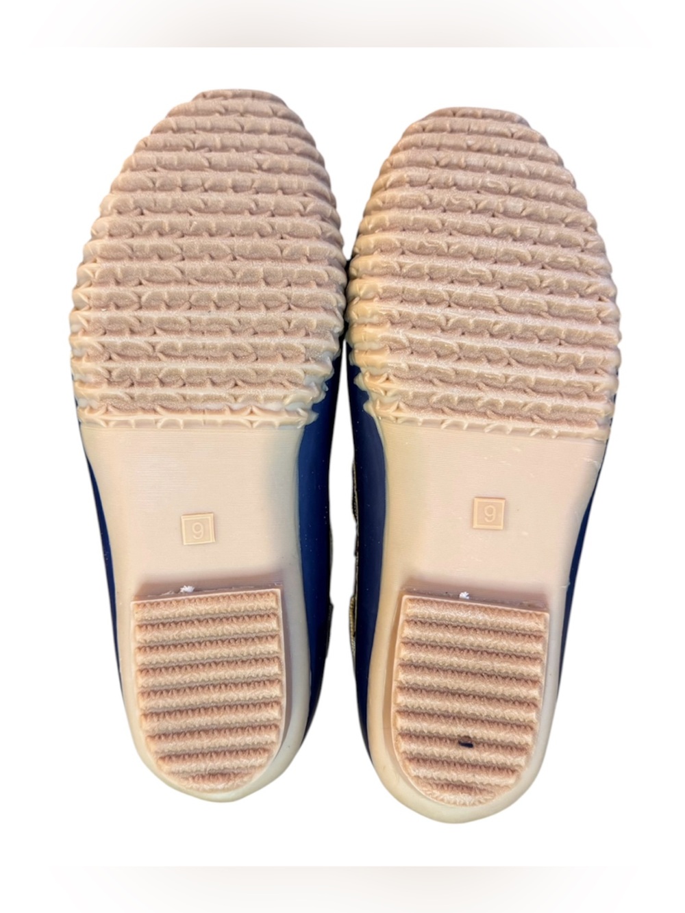 JBU by Jambu Gwen Duck Shoes Loafers Navy Whiskey Women’s Size 9 M - Picture 7 of 9